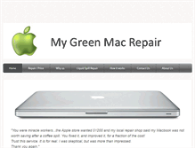 Tablet Screenshot of mygreenmacrepair.com